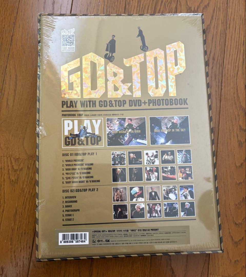 限定版《初回生産限定》GD&TOP PLAY from BIGBANG