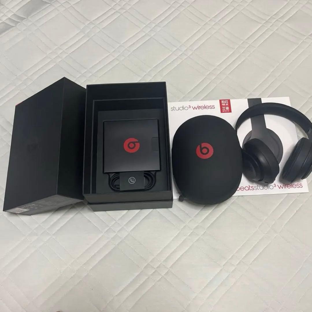 Beats Studio3 Wireless ヘッドホン Amazon.com: Beats Studio3 Wireless Headphones - Matte Black