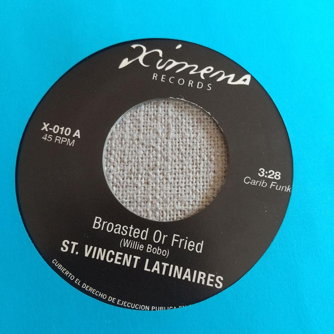 ●ST.VINCENT LATINAIRES BROASTED OR FRIED ST. VINCENT LATINAIRES / BROASTED OR FRIED [7inch - ]：LATIN JAZZ