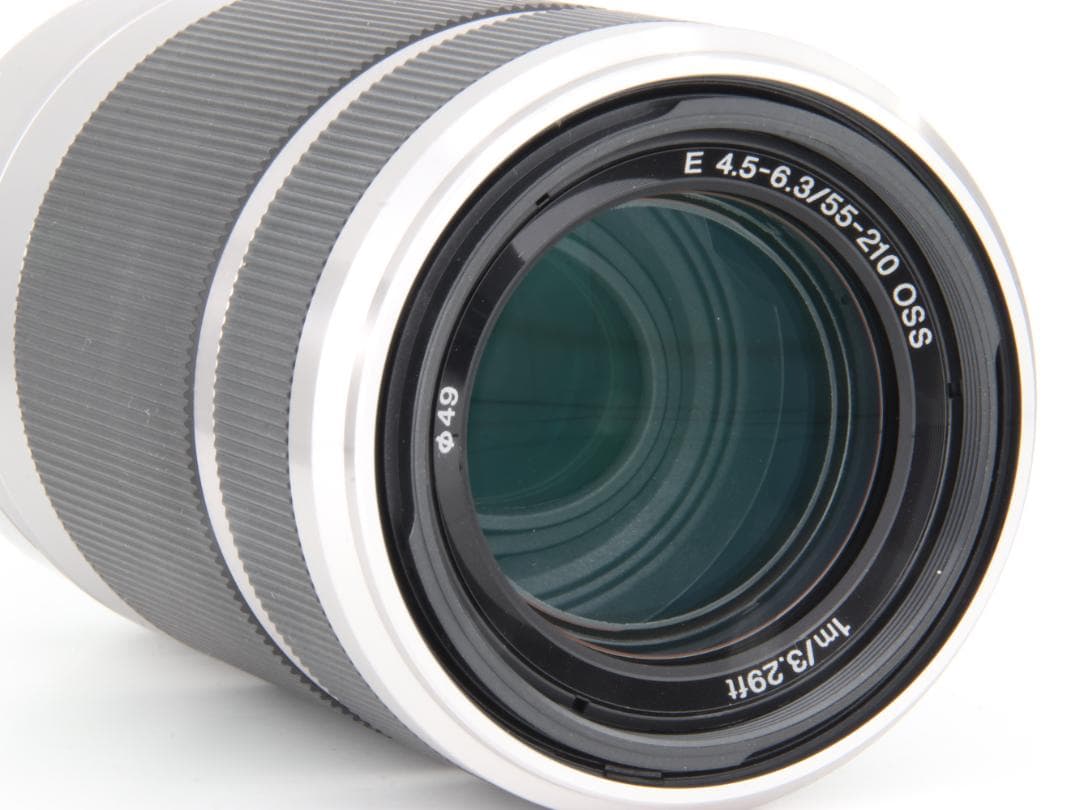 完動美品 ソニー E 55-210mm F4.5-6.3 OSS シルバー