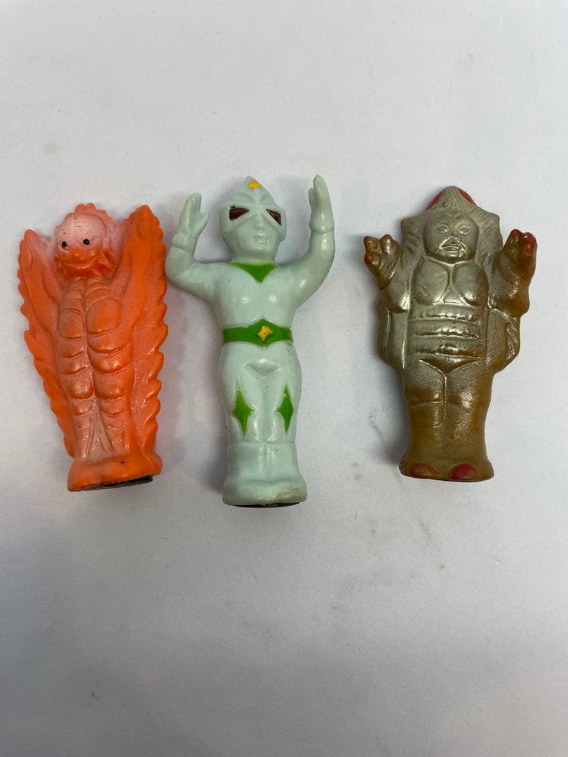 ミラーマン キティファイヤー アイアン マグネット パチ ソフビ 昭和