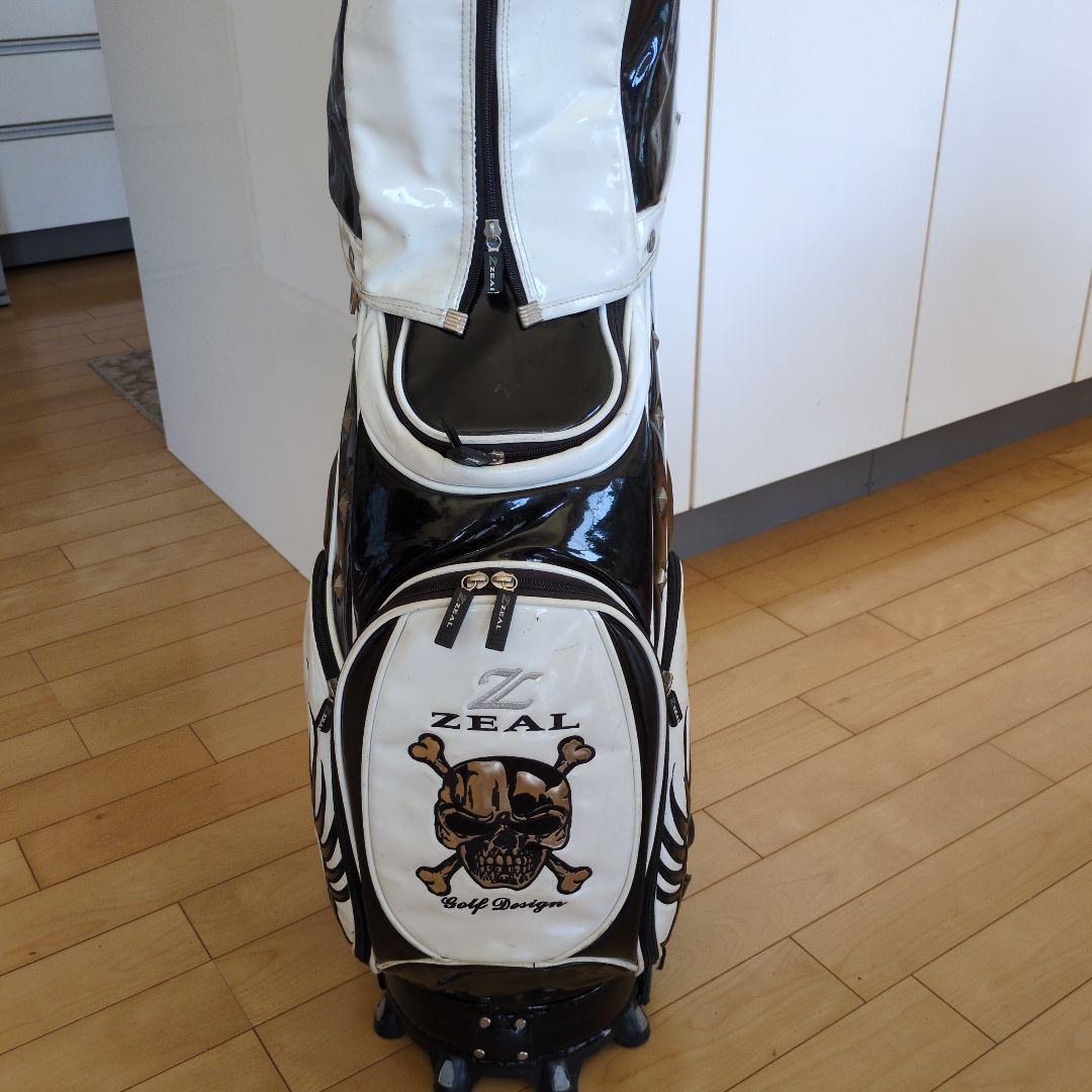 ZEAL ❗️派手❗️スカルデザイン キャディバッグ - メルカリ