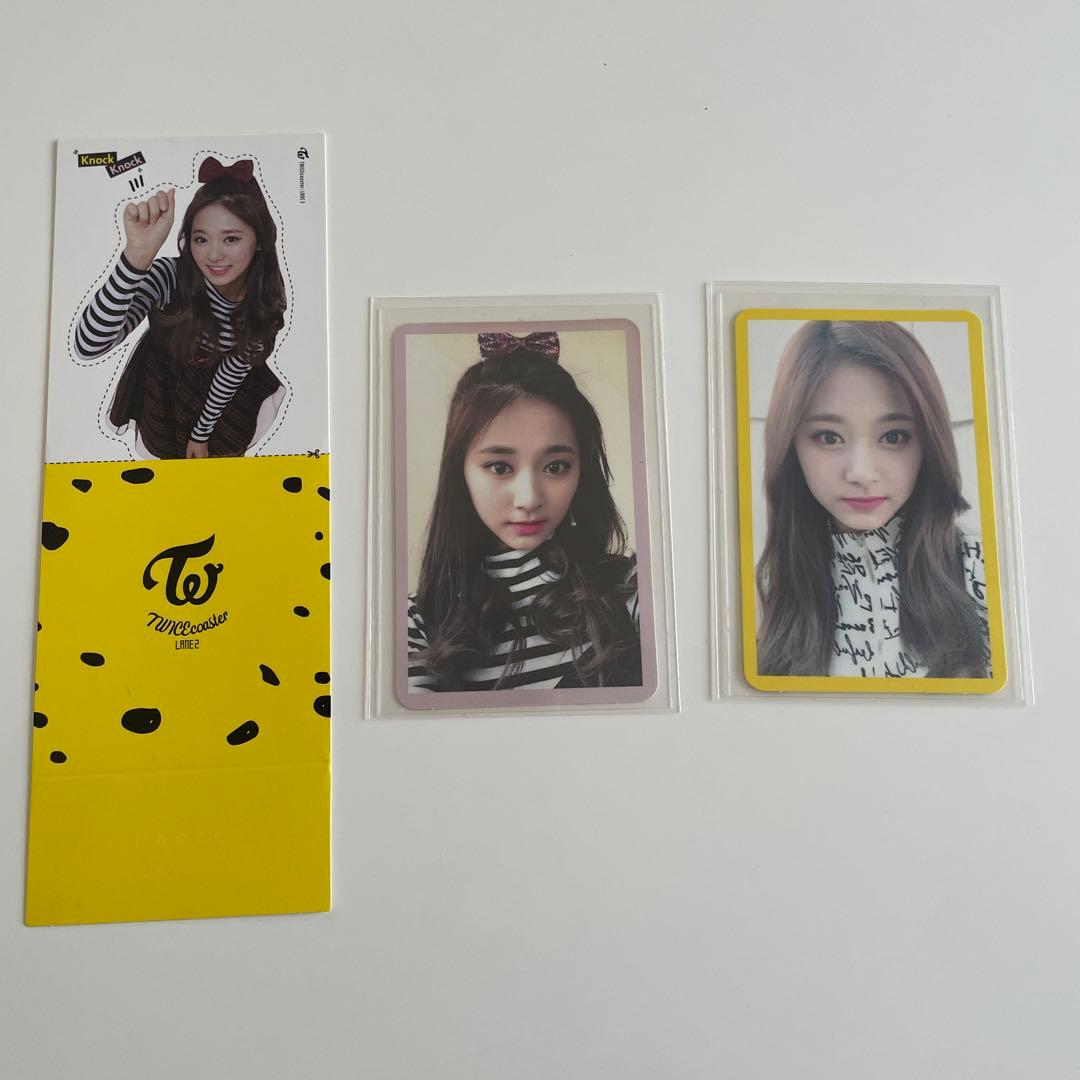 TWICE coaster lane2 ツウィスタンドカード トレカ - メルカリ