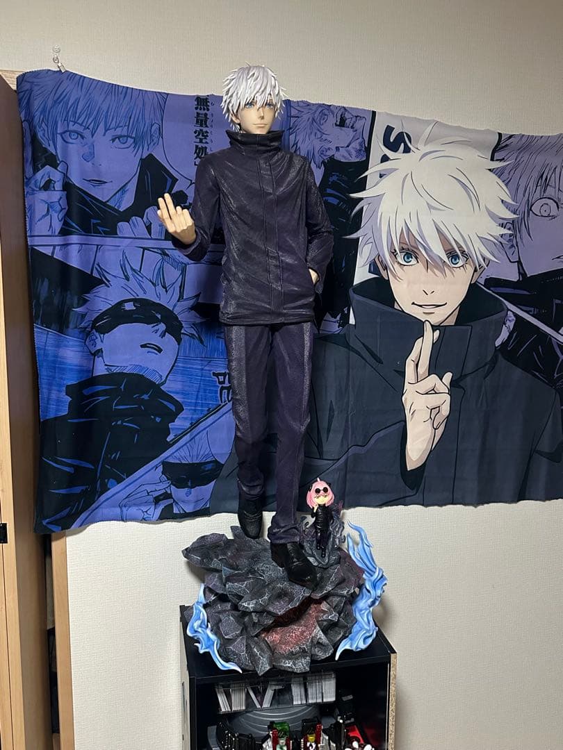 五条悟 フィギュア 1/2 115cm - メルカリ