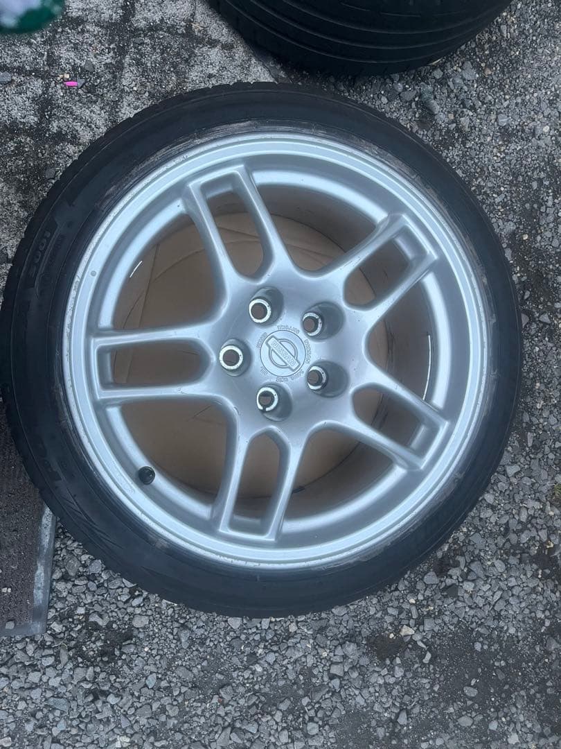 R33 GTR純正ホイール 美品 2本 - メルカリ