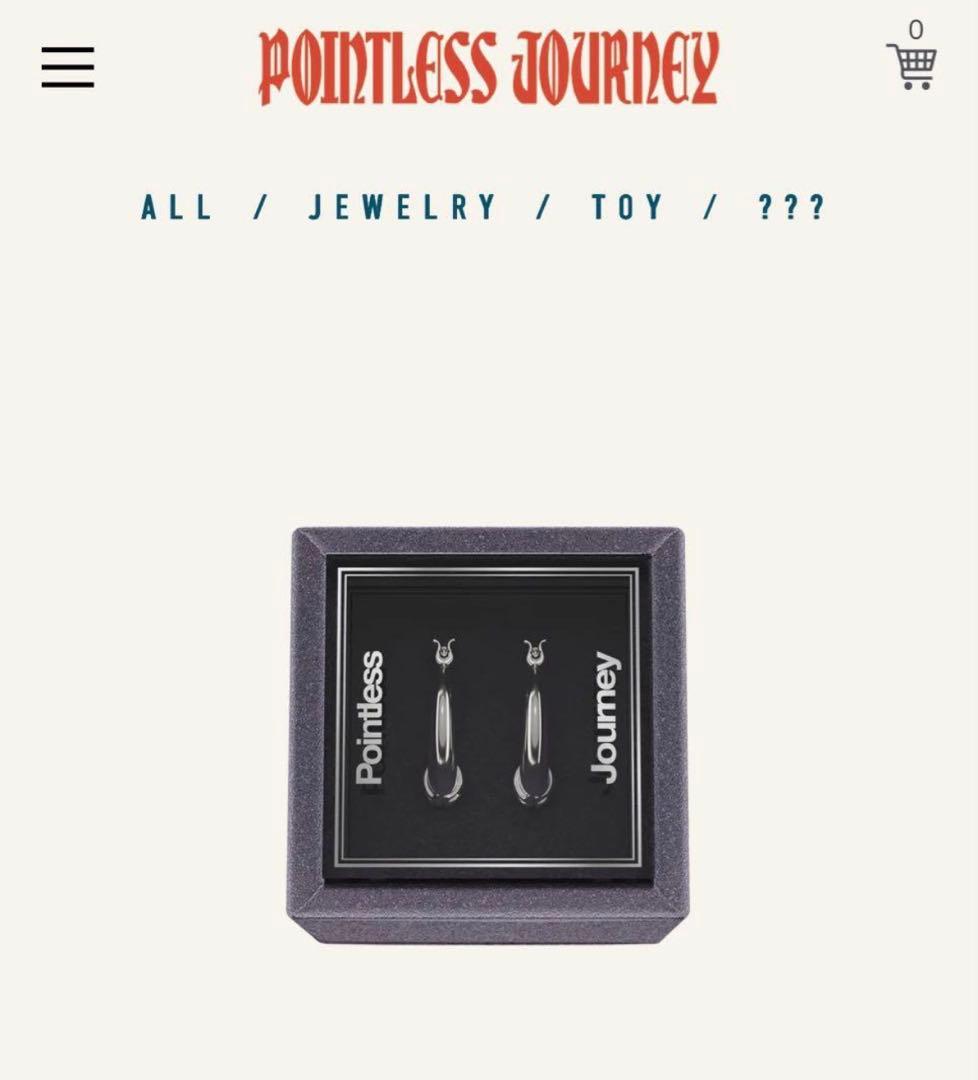 Pointless Journey シルバーピアス【限定箱付き】 - メルカリ