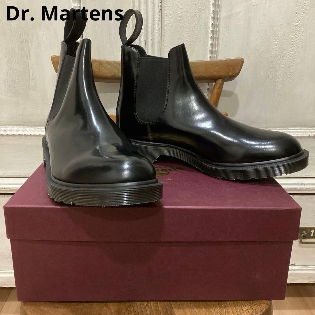 ドクターマーチン サイドゴアブーツ UK8 ブラック GRAEME 英国製