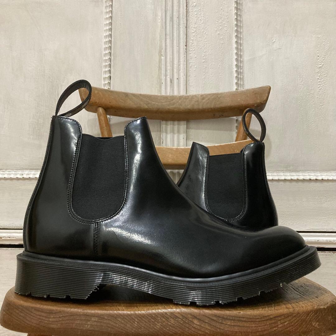 ドクターマーチン サイドゴアブーツ UK8 ブラック GRAEME 英国製