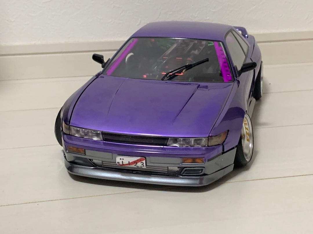 S13シルビア ラジコン ボディ - メルカリ