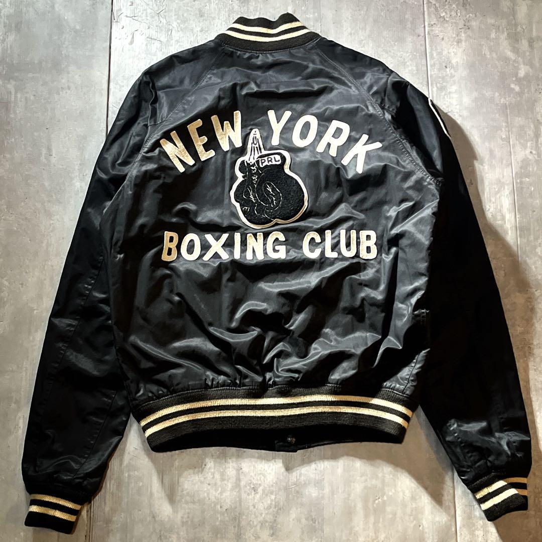 希少M Polo Ralph Lauren ボクシング スタジャン リバーシブル - メルカリ