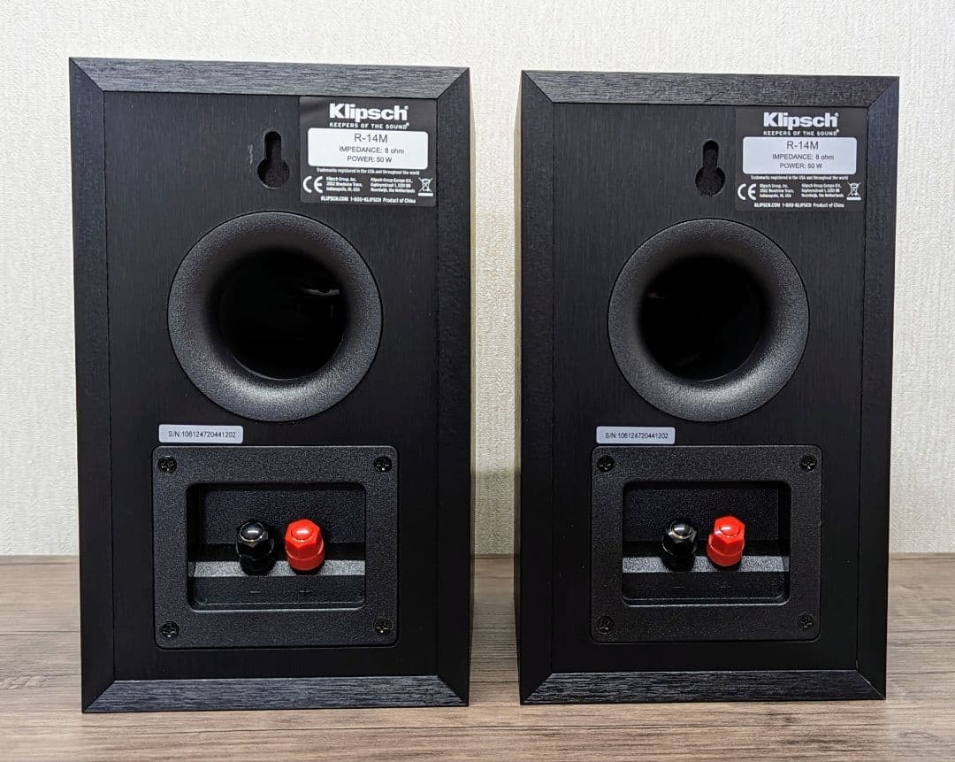 Klipsch R-14M モニタースピーカー ペア ブラック ※訳あり品 アバック