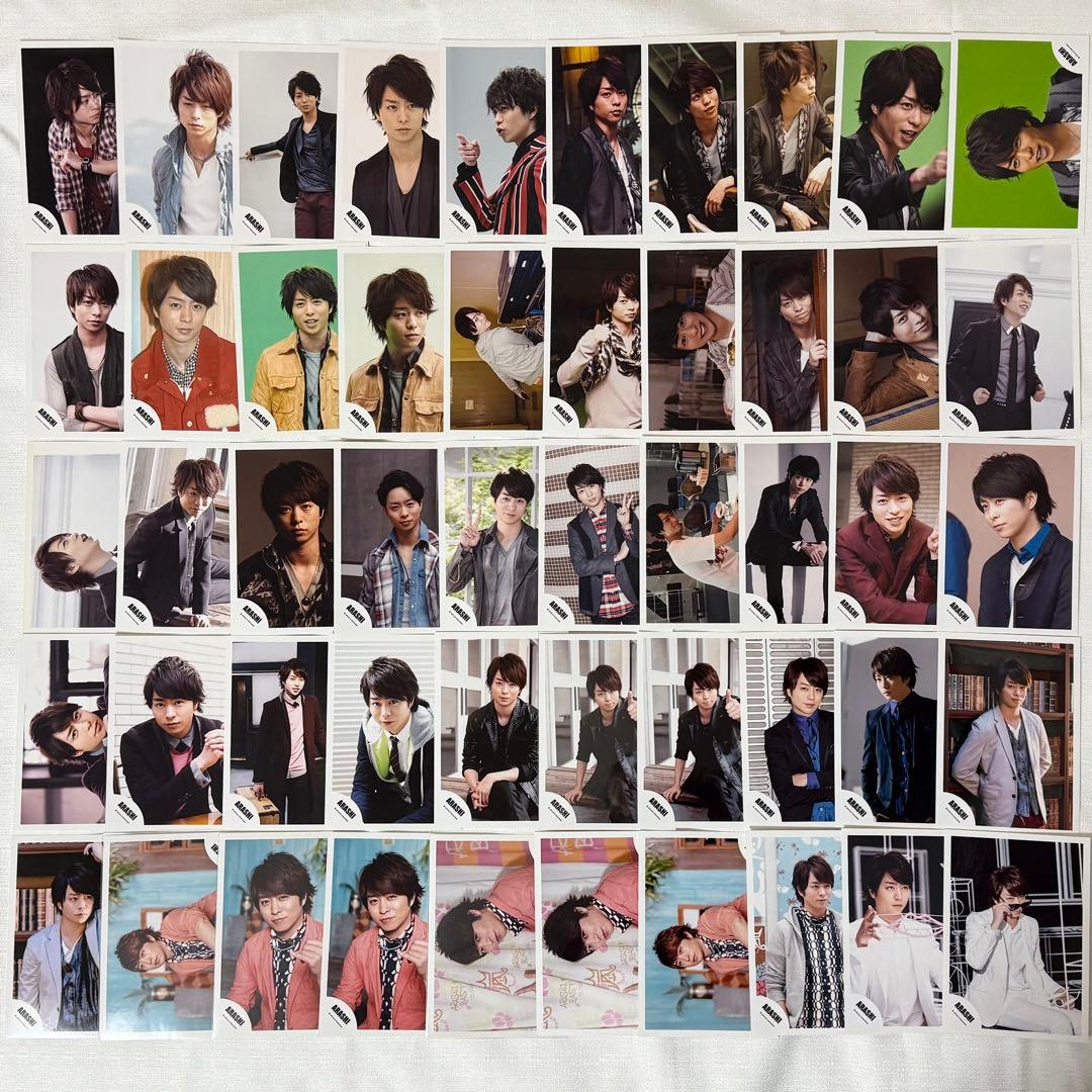 まとめ売り】嵐 公式写真 個人ソロ 櫻井翔 585枚 フォトセ6点 - メルカリ