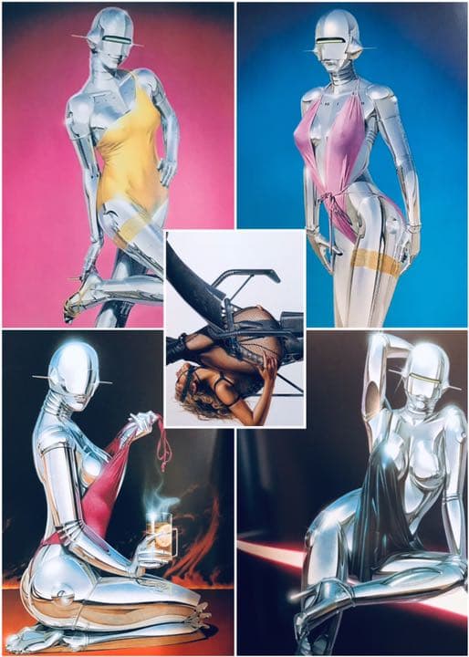 画集】空山基 メタリコーン【AIBO・エアロスミス・ミッキーマウス