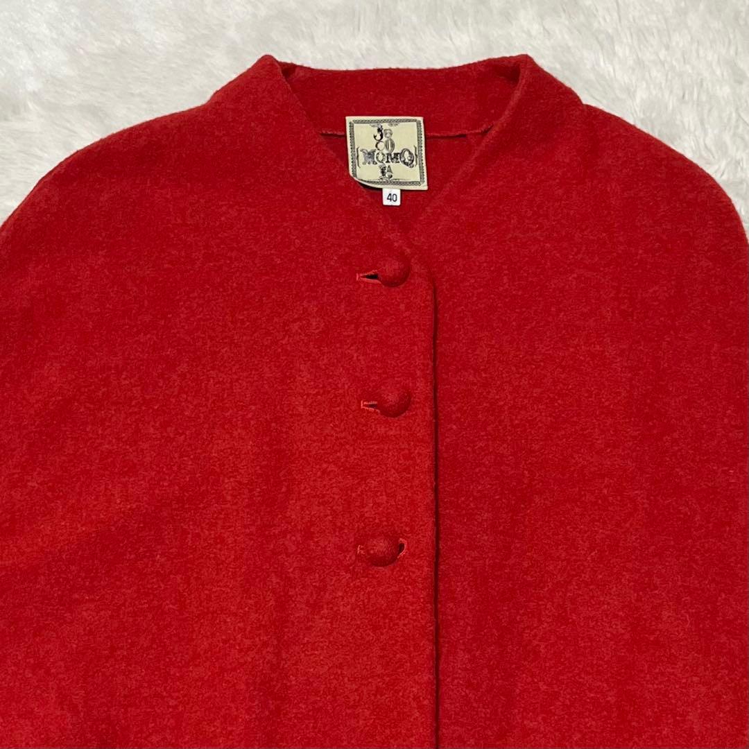 美品 ホコモモラ マント ケープ ポンチョ ロング コート 手袋 ノー