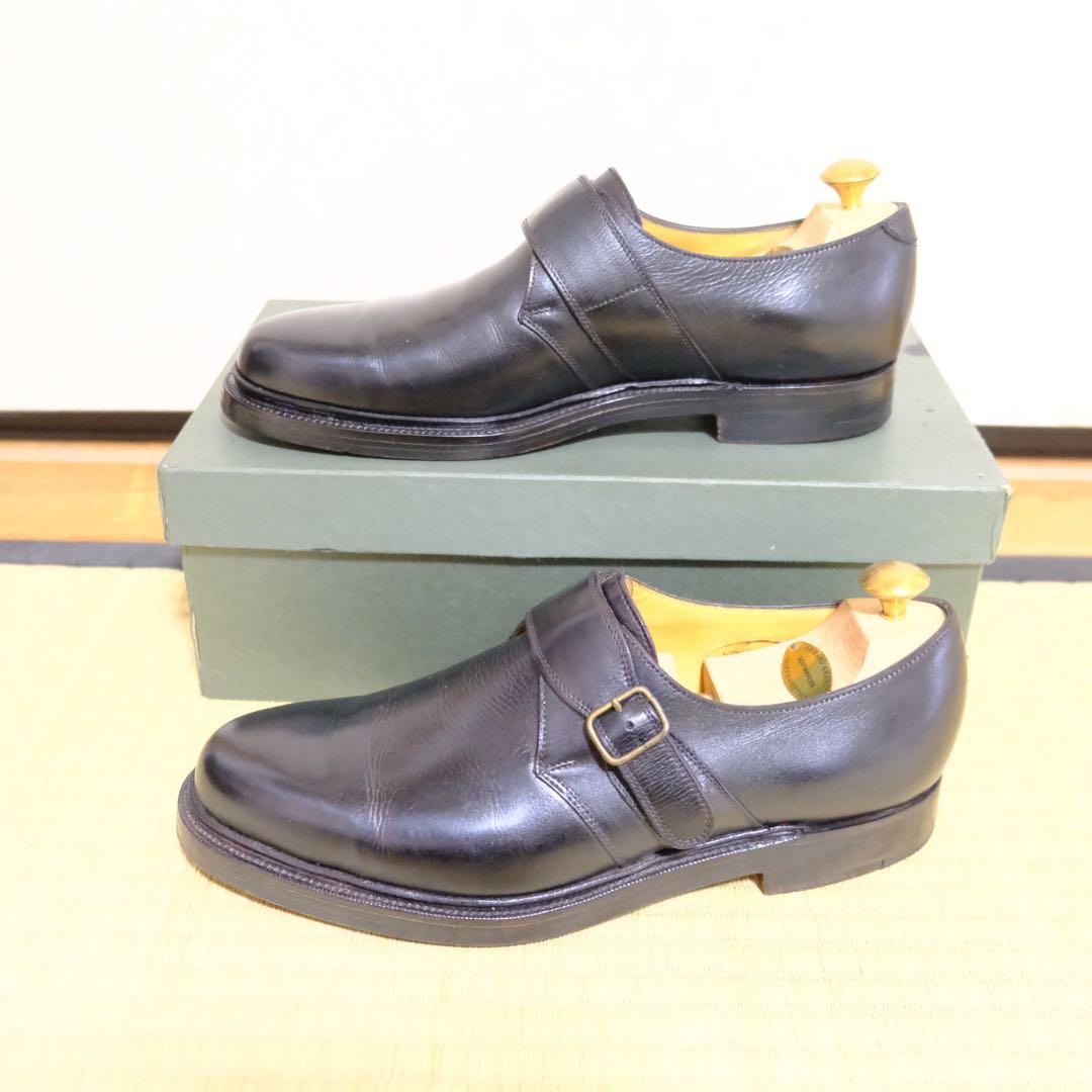 エドワードグリーン 旧ロゴ FALMOUTH モンクストラップ 4046.5D