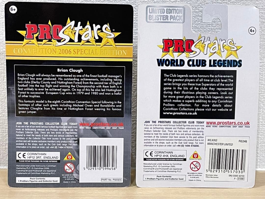 【新品未開封 2体セット】レイウィルキンス　ブライアン・クラフ　フィギュア