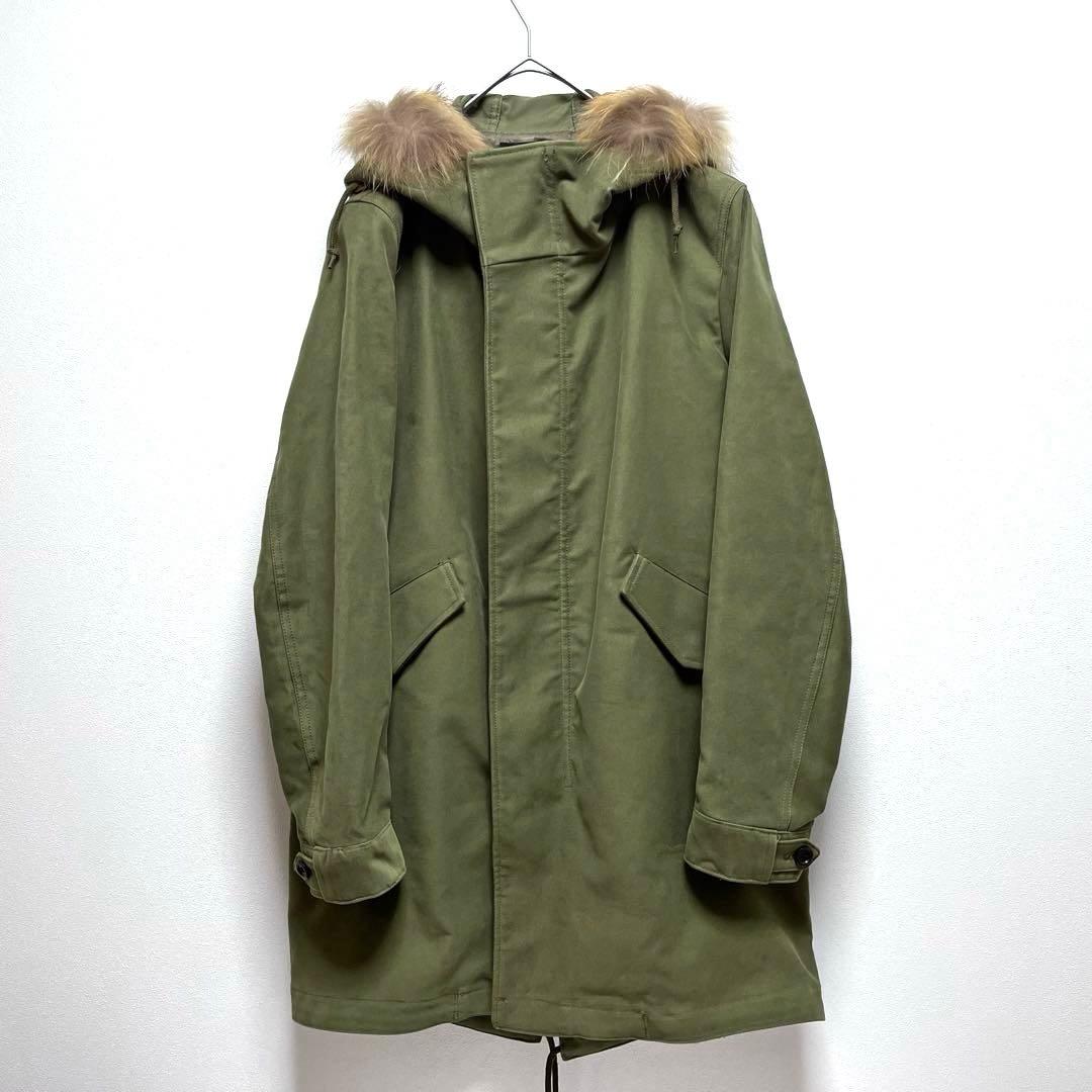 LOUNGE LIZARD 高密度モールスキンモッズコート size：1 20181014011918895_215.jpg