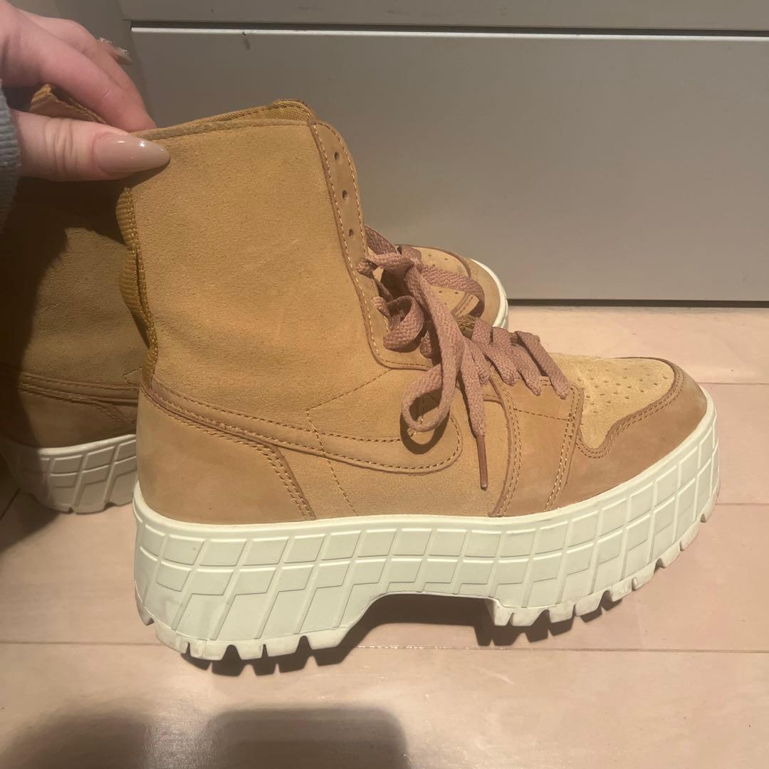 エア ジョーダン 1 ブルックリン 24.0cm ブラウン