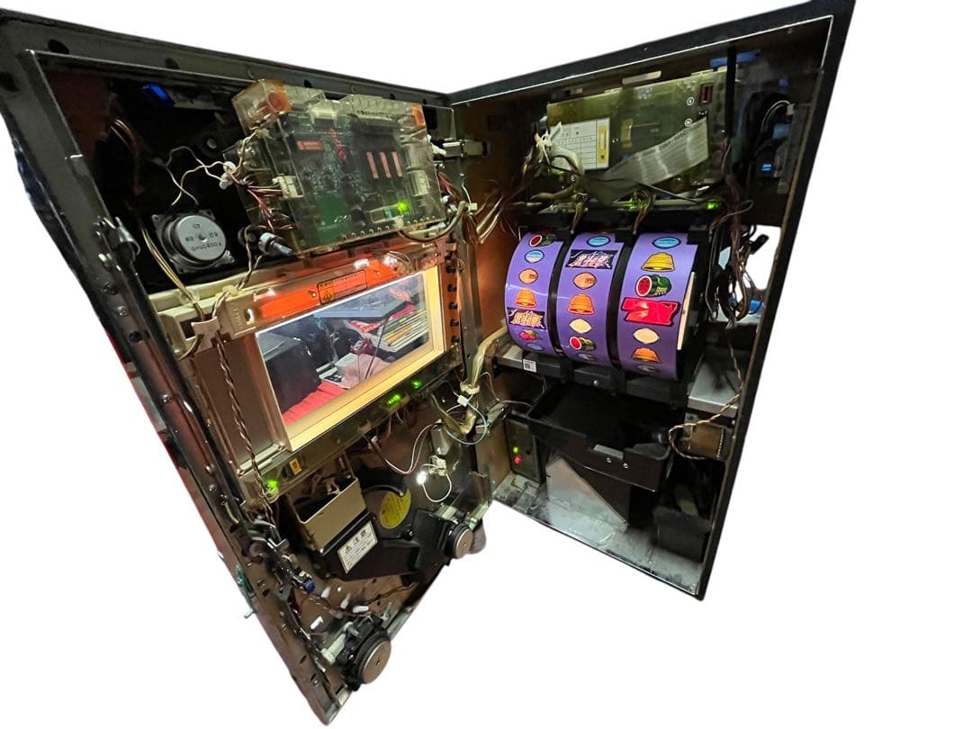 売切 エラー表示 パチスロ実機 北斗の拳 世紀末救世主伝説 コイン不要機