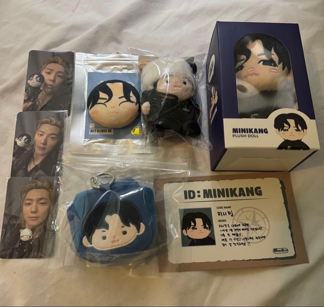 ミニョクCNBLUE MINIBLUE ぬいぐる他 セット キャラクター ドール CNBLUE ミニョク似 着せ替え ぬいぐるみ 人形