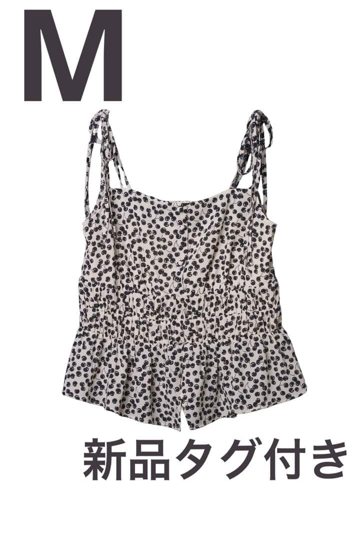 Cherry Pattern Strap Top herlipto チェリー Cherry Pattern Strap Top herlipto チェリー Cherry Pattern Strap