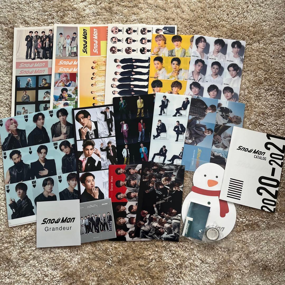 SnowMan スノーマン CD 特典 パンフレット ブロマイド グッズ まとめ