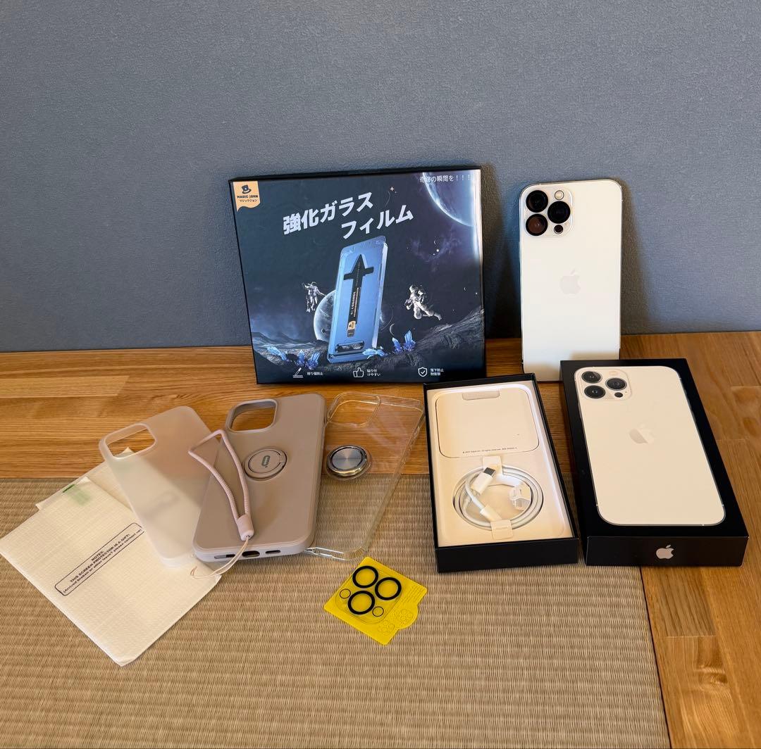 Apple iPhone 13 Pro max 本体 美品　256G シルバー Amazon.com: Apple iPhone 13 Pro Max, 256GB, Silver - AT&T (Renewed