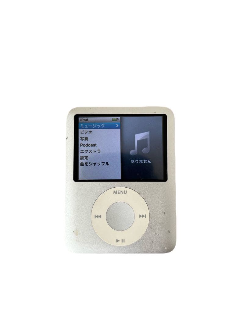 ジャンク Apple iPod nano 第3世代 8GB A1236 シルバー - メルカリ