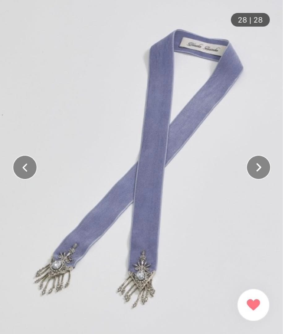 Mimi【tanakadaisuke】《STUDIOUS》ベルベットリボン