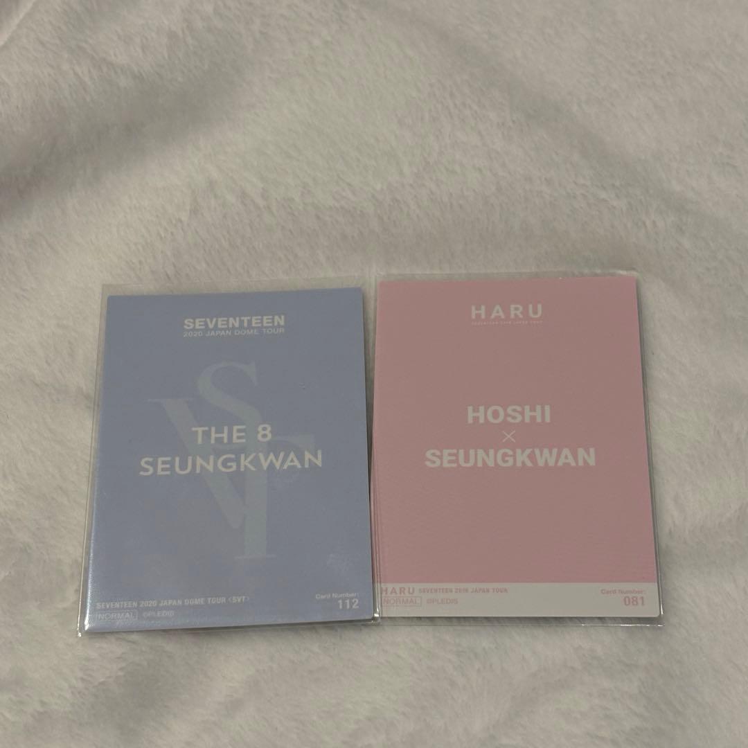 公式】SEVENTEEN トレカ スングァン ホシ THE 8 ペア セット - メルカリ