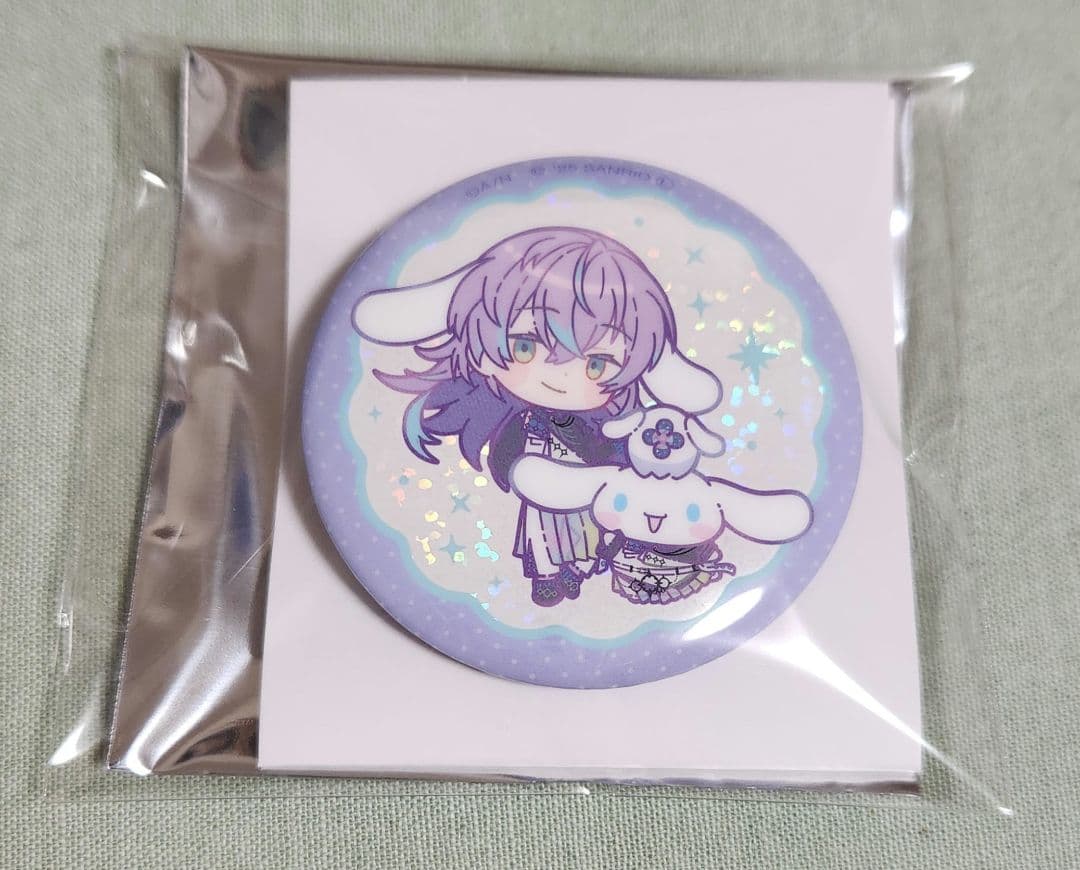 Dytica×サンリオキャラクターズ ランダムキラキラ缶バッジ 星導ショウ