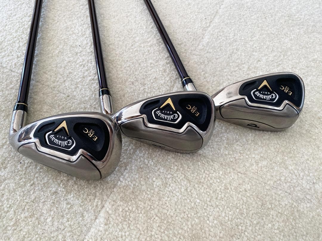 Callaway E.R.C Ti チタンアイアン L レディース6本セット