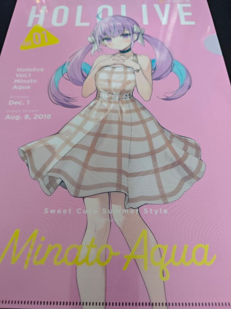 最安値AQUART 湊あくあ＆ファイル 最安値AQUART 【最安値】AQUART 湊