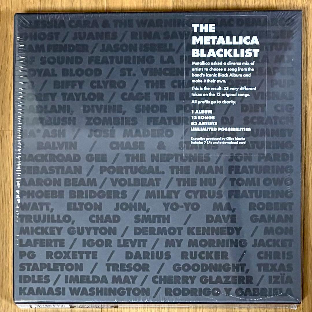 THE LLICA BLACKLIST 7枚組 LP BOX メタリカ Amazon.com: The Metallica Blacklist (7LP)(Limited Edition): CDs