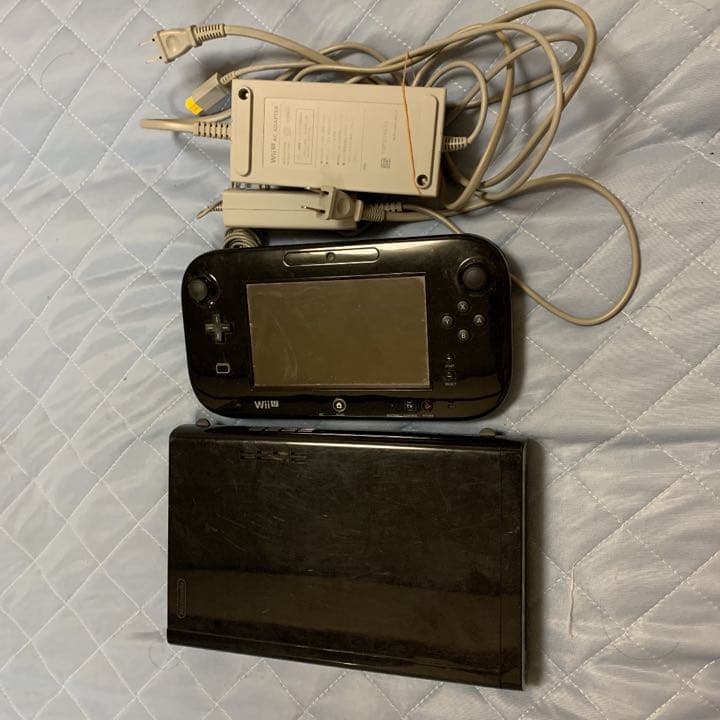 WiiU 本体 ブラック 黒 おまけ付き 楽天市場】WiiU ニンテンドーWii U 本体 プレミアムセット kuro クロ