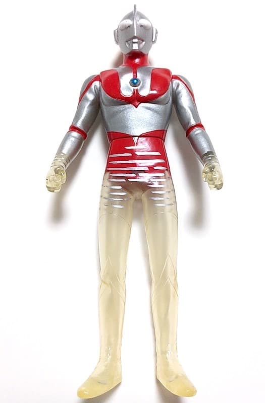 ☆稀少クリア☆初代ウルトラマン テレポーテーション ソフビ ゼロ怪獣