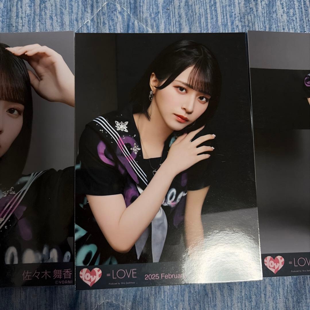 LOVE 佐々木舞香 ヤンキー 生写真 コンプ 2025 feburary - メルカリ