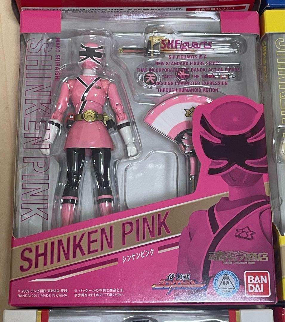 なめ【未開封】S.H.Figuarts 侍戦隊シンケンジャー 9体セット