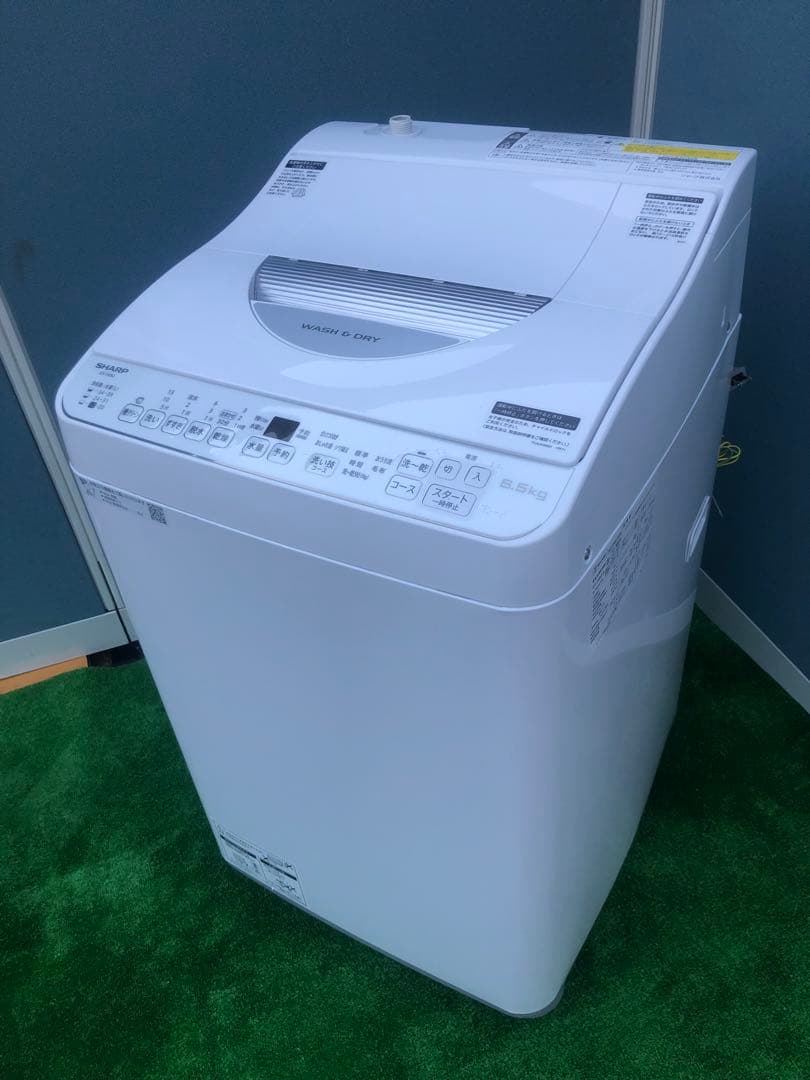 SHARP電気洗濯乾燥機 ES-TX6G-S 2023年製 シャープ製/2023年式/6.5kg/洗濯乾燥機/ES-TX6G-S : 学生リサイクル