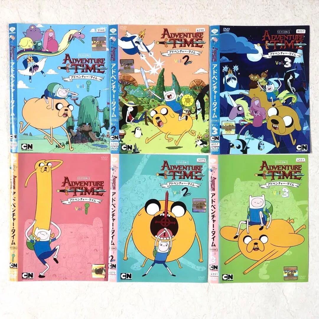 アドベンチャー・タイム シーズン 1 ～ 6(欠品あり) DVD - メルカリ