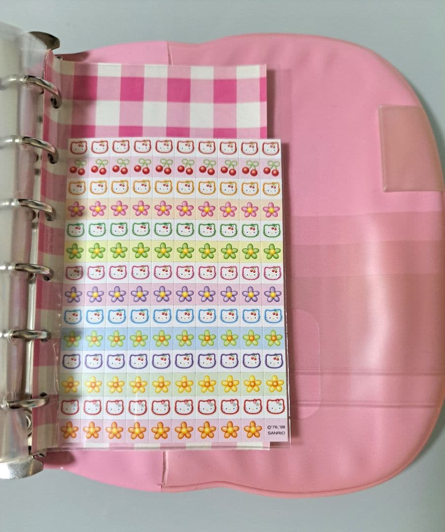 サンリオ ハローキティ スケジュール帳 システム手帳 1998年 - メルカリ