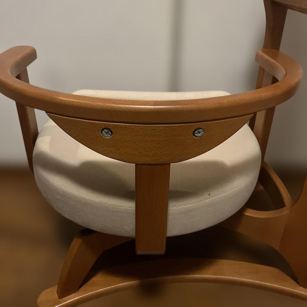 起立木工 座面回転式 ダイニングチェア