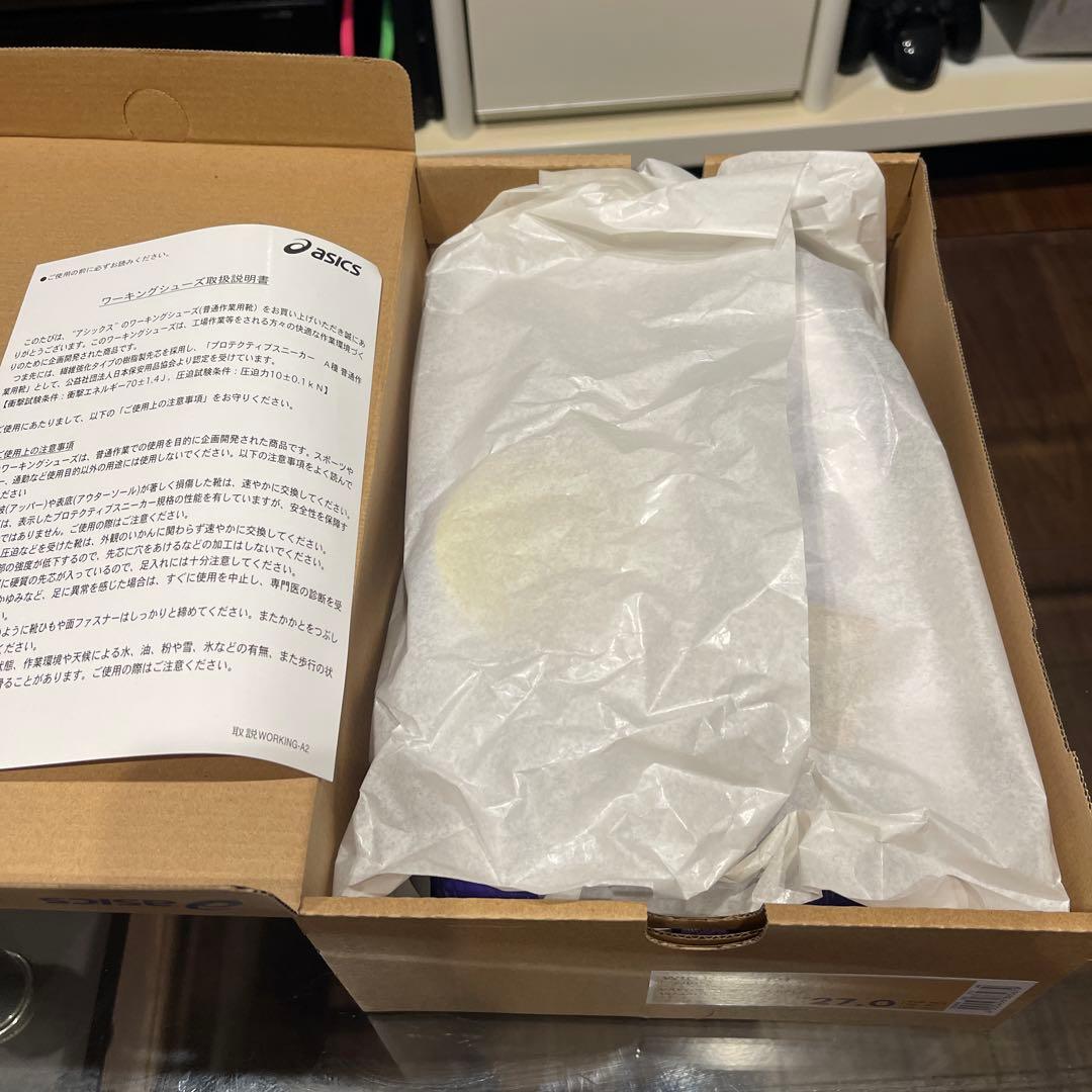 新品　asics WINJOB CP121 WIDE 27.0cm