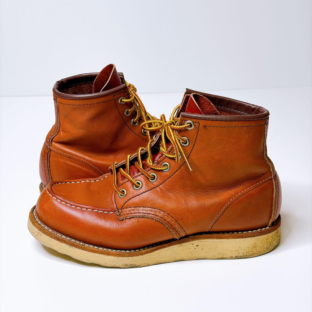 00s【RED WING】アイリッシュセッター/6E/刺繍羽タグ 8875 茶色 - メルカリ