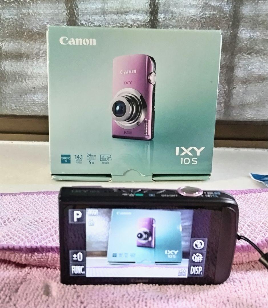 Canon IXY 10S ピンク デジタルカメラ 1410万画素 - メルカリ