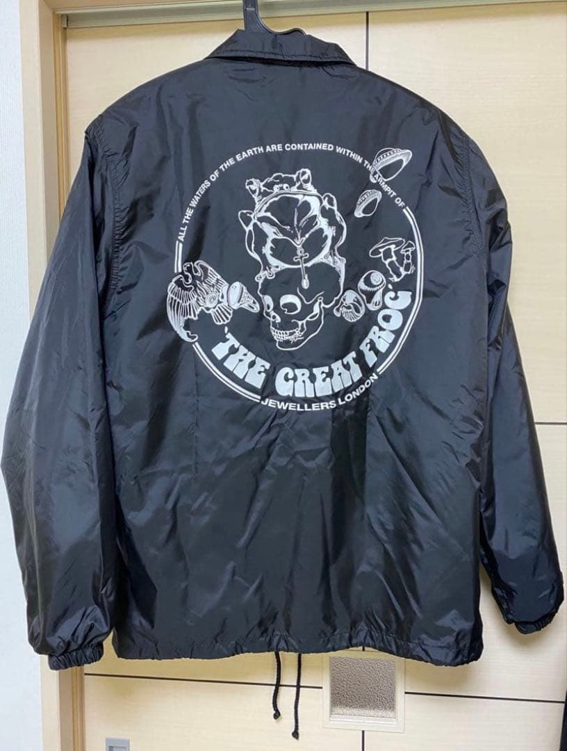 キムタク着私物THE GREAT FROGボアコーチジャケットLグレートフロッグ