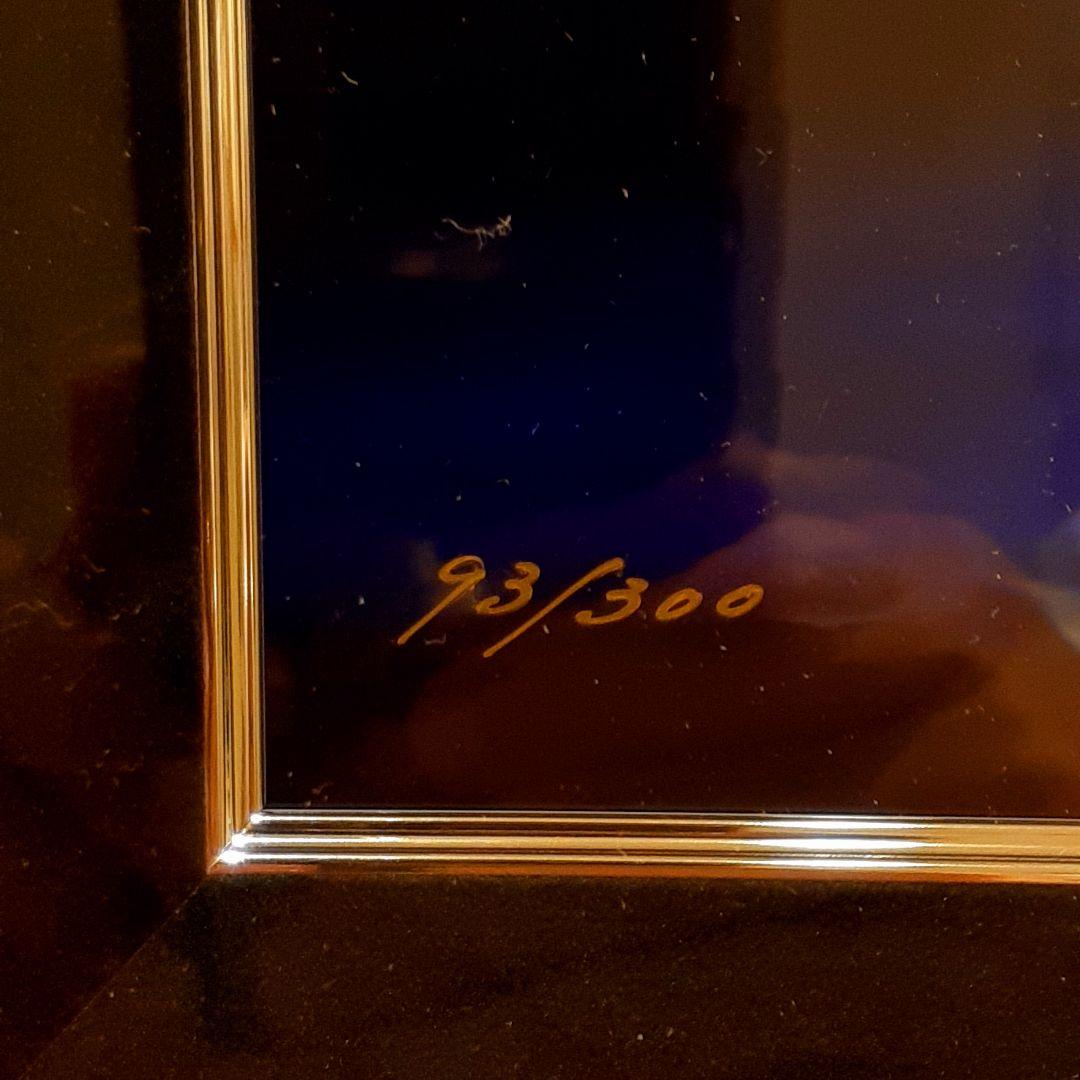 希少 ナンバー記載 93/300 クリスチャン・ラッセン作品 ミスティック