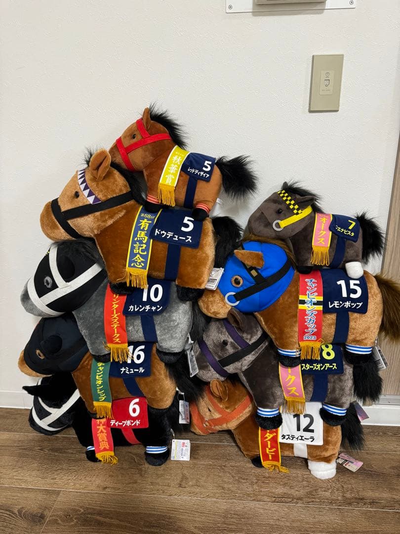 サラブレッドコレクション　9頭　バラ売可能 サラブレッドコレクションOKぬいぐるみ9 | オンラインクレーン