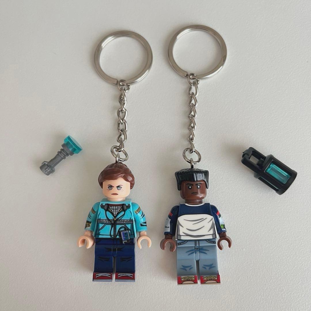 ストレンジャーシングス ミニフィグ キーホルダー マックス ルーカス