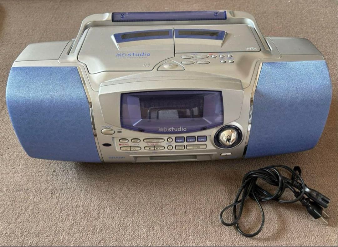 SHARP シャープ MD studio MD-F150 カセットデッキ - メルカリ